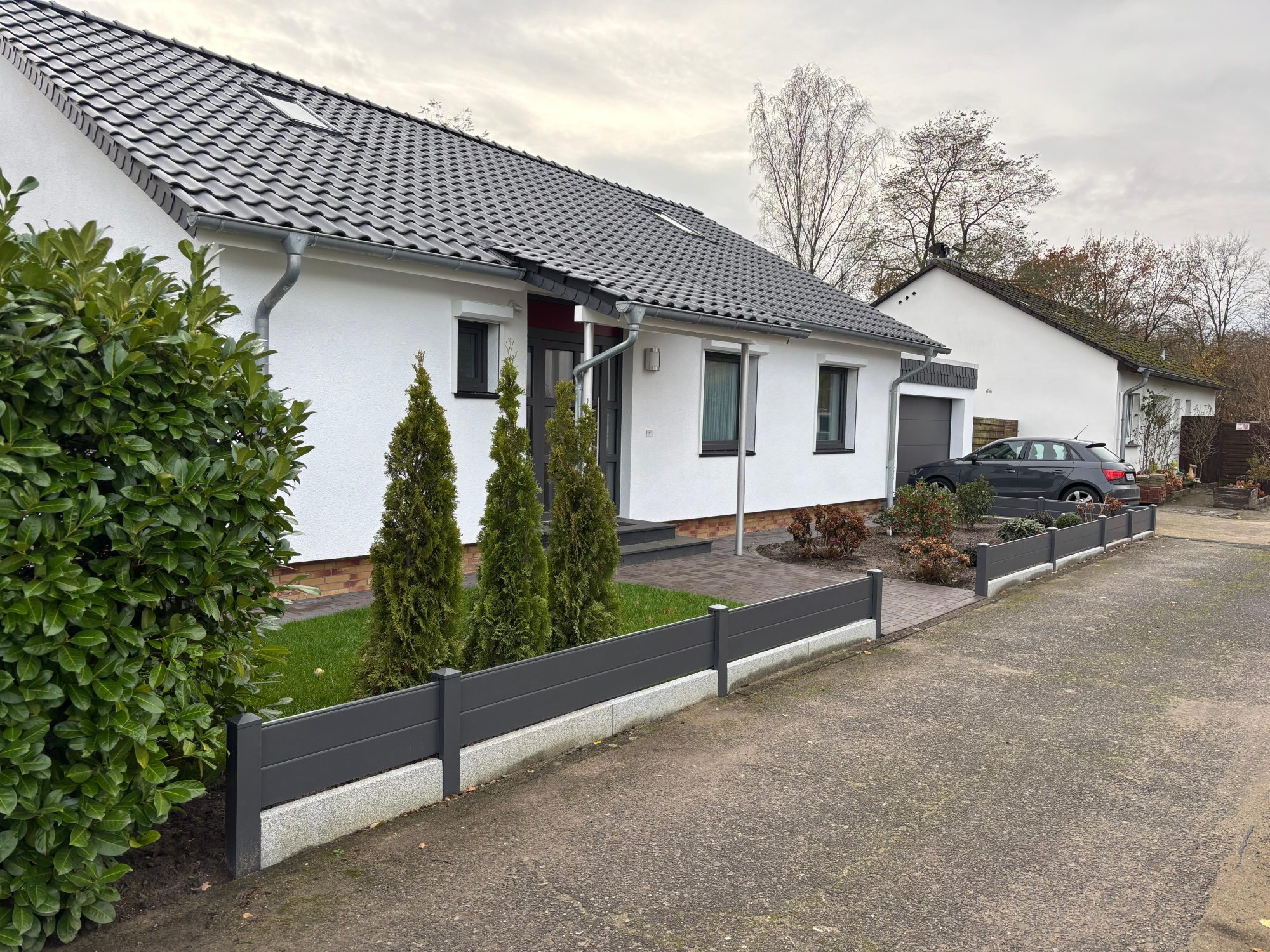 Zaun- und Einfassungsarbeiten durch Schindler Galabau Celle